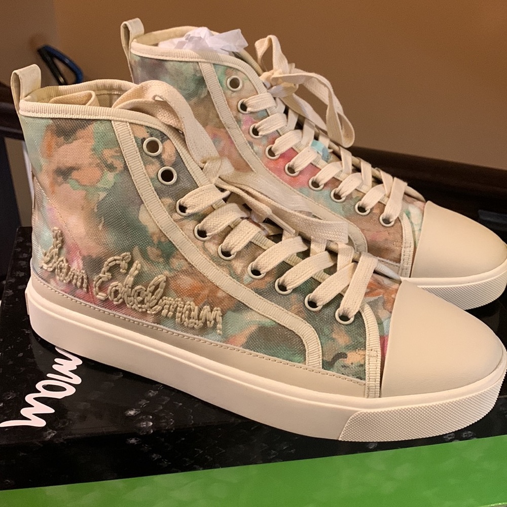 🤍Sam Edelman High Top Sneaker Sz 7.5